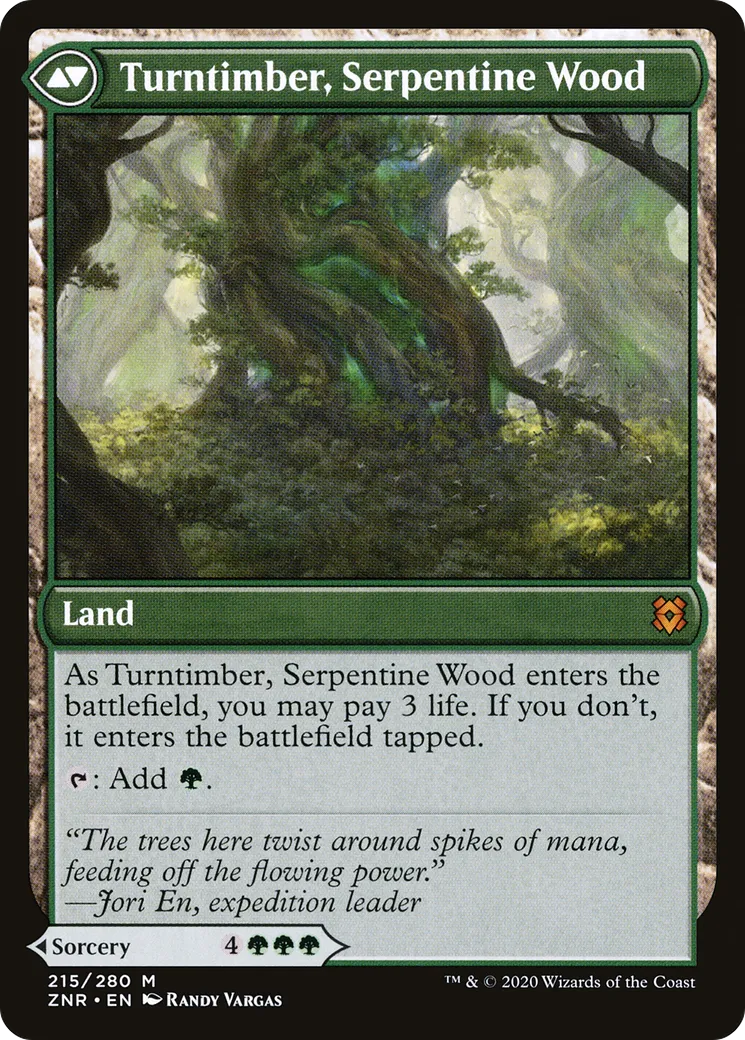 Turntimber Symbiosis // Turntimber, Serpentine Wood back