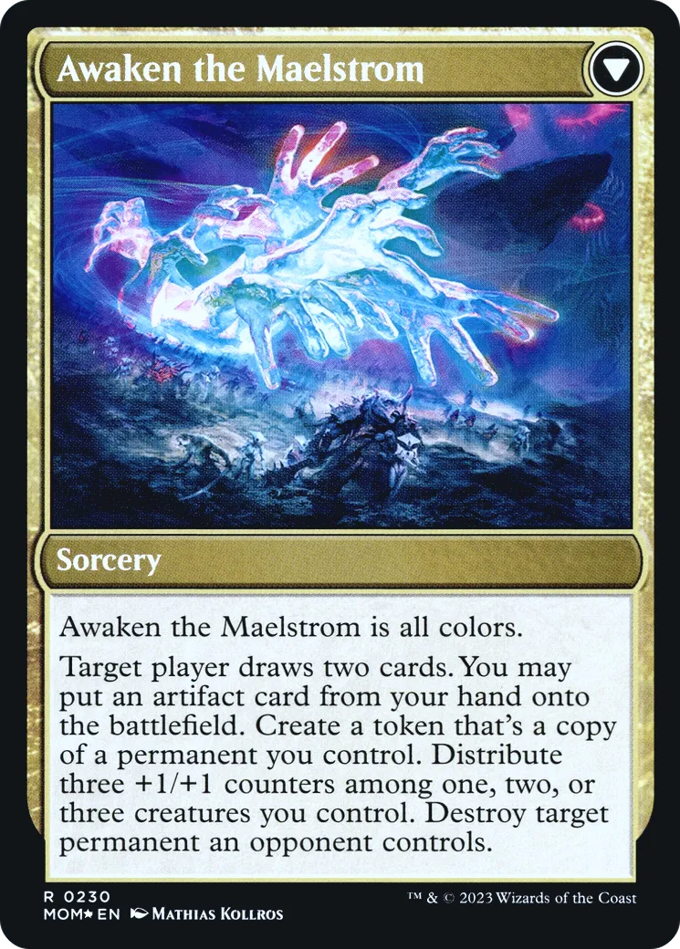 Invasion of Alara // Awaken the Maelstrom back