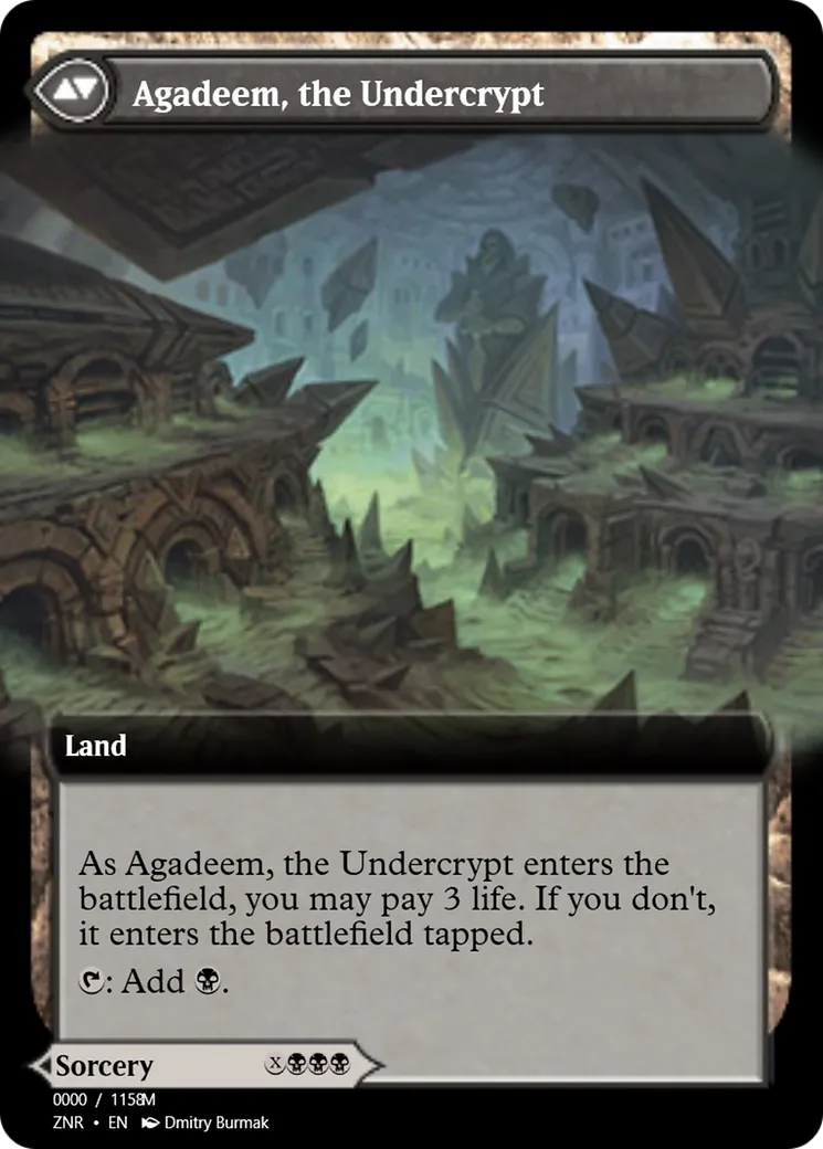 Agadeem's Awakening // Agadeem, the Undercrypt back