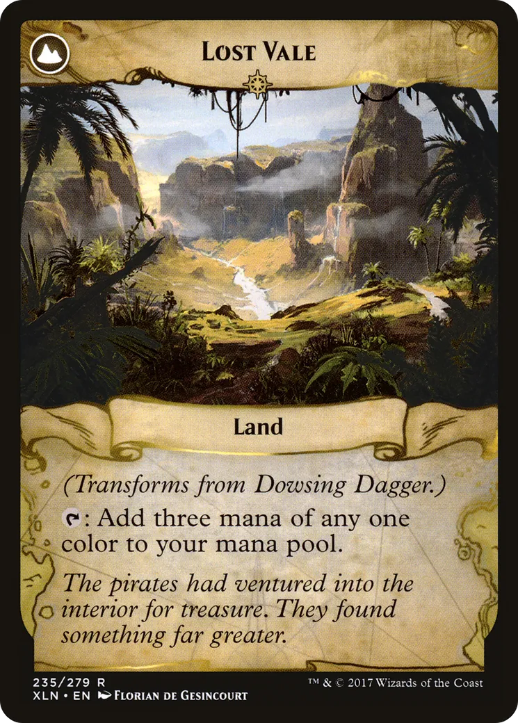 Dowsing Dagger // Lost Vale back