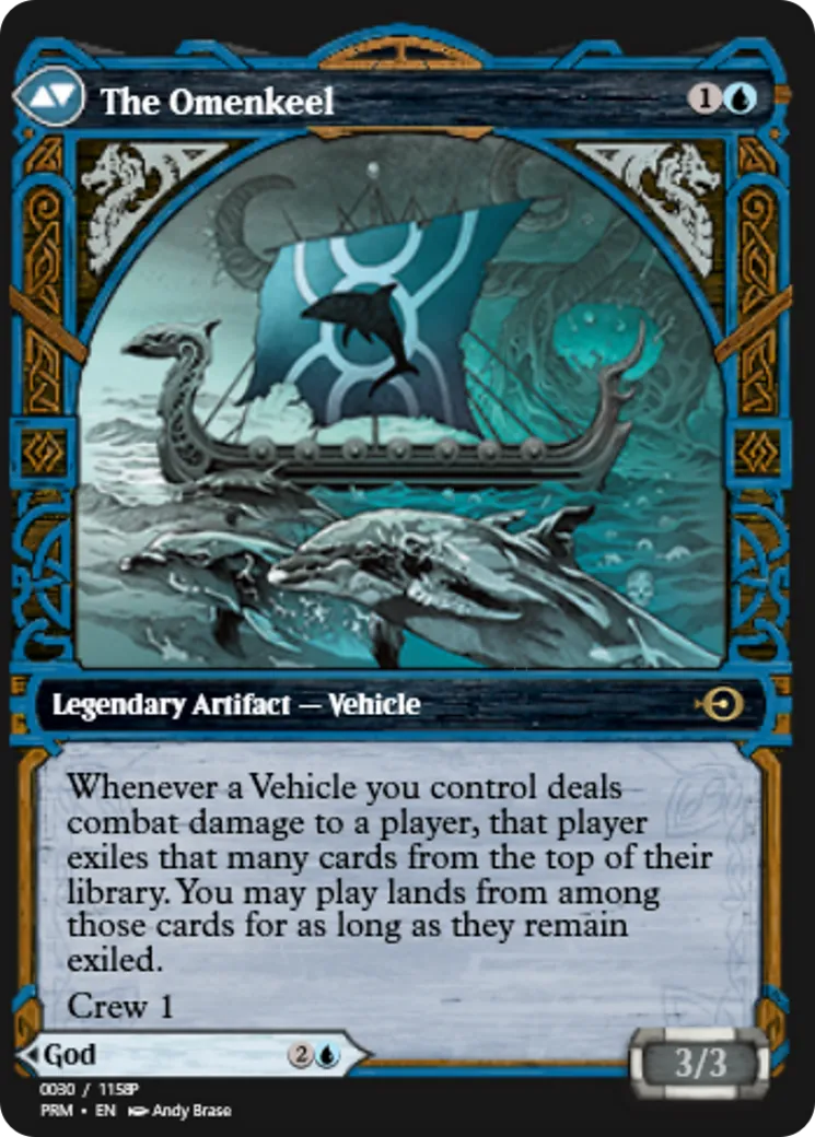 Cosima, God of the Voyage // The Omenkeel back
