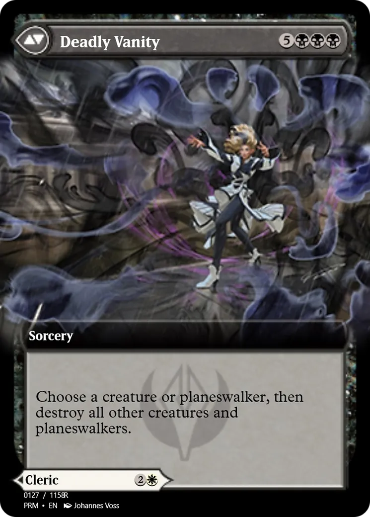 Selfless Glyphweaver // Deadly Vanity back