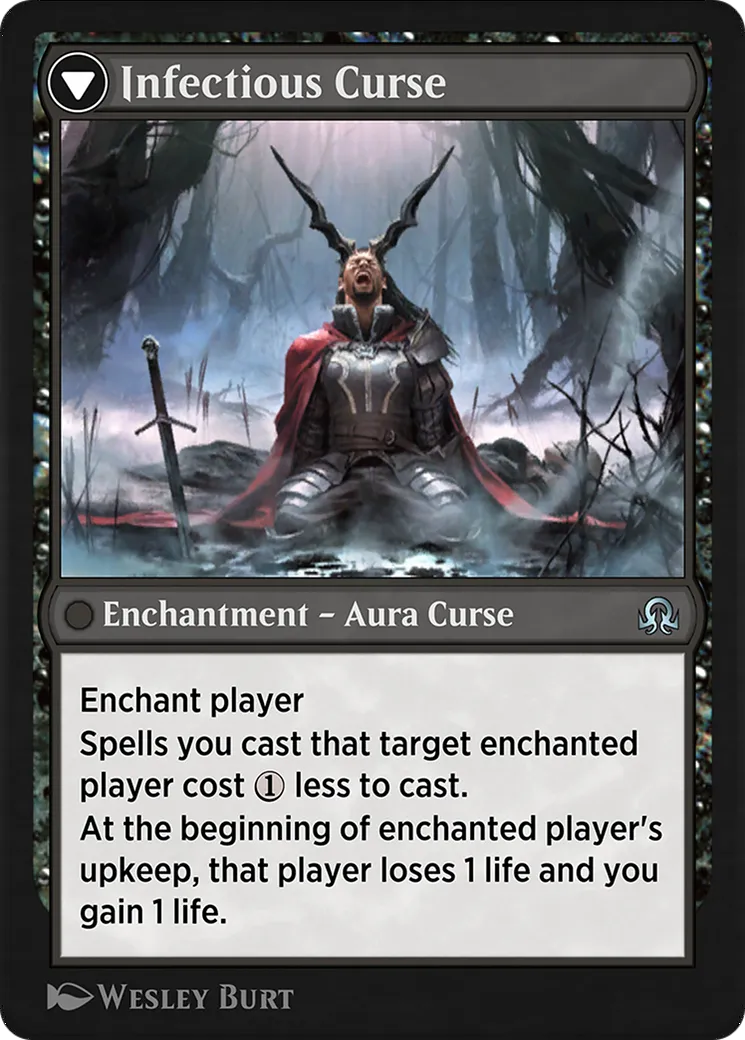 Accursed Witch // Infectious Curse back