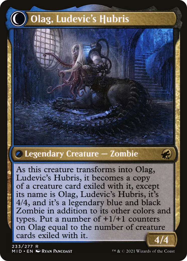 Ludevic, Necrogenius // Olag, Ludevic's Hubris back