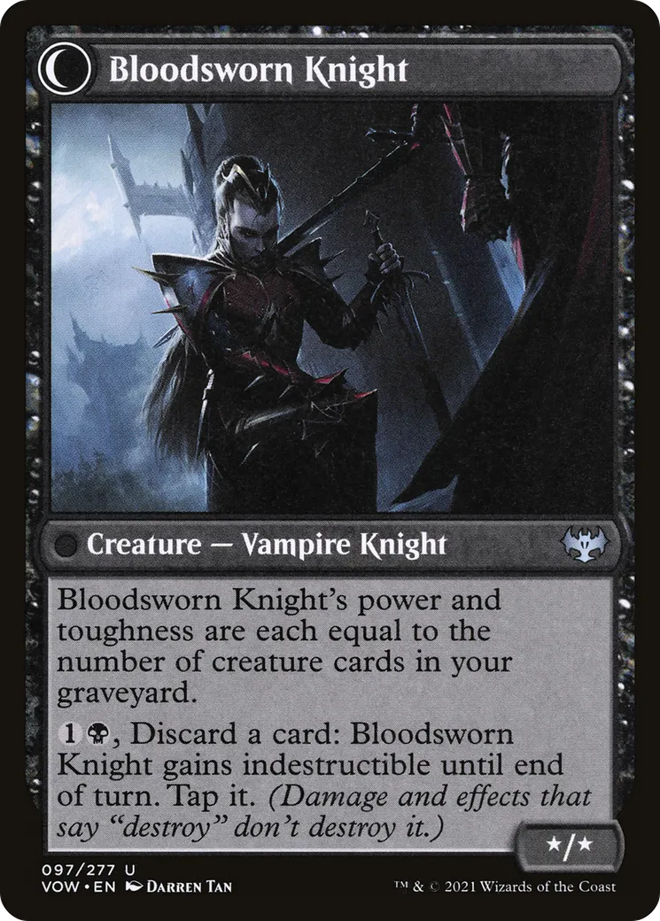 Bloodsworn Squire // Bloodsworn Knight back
