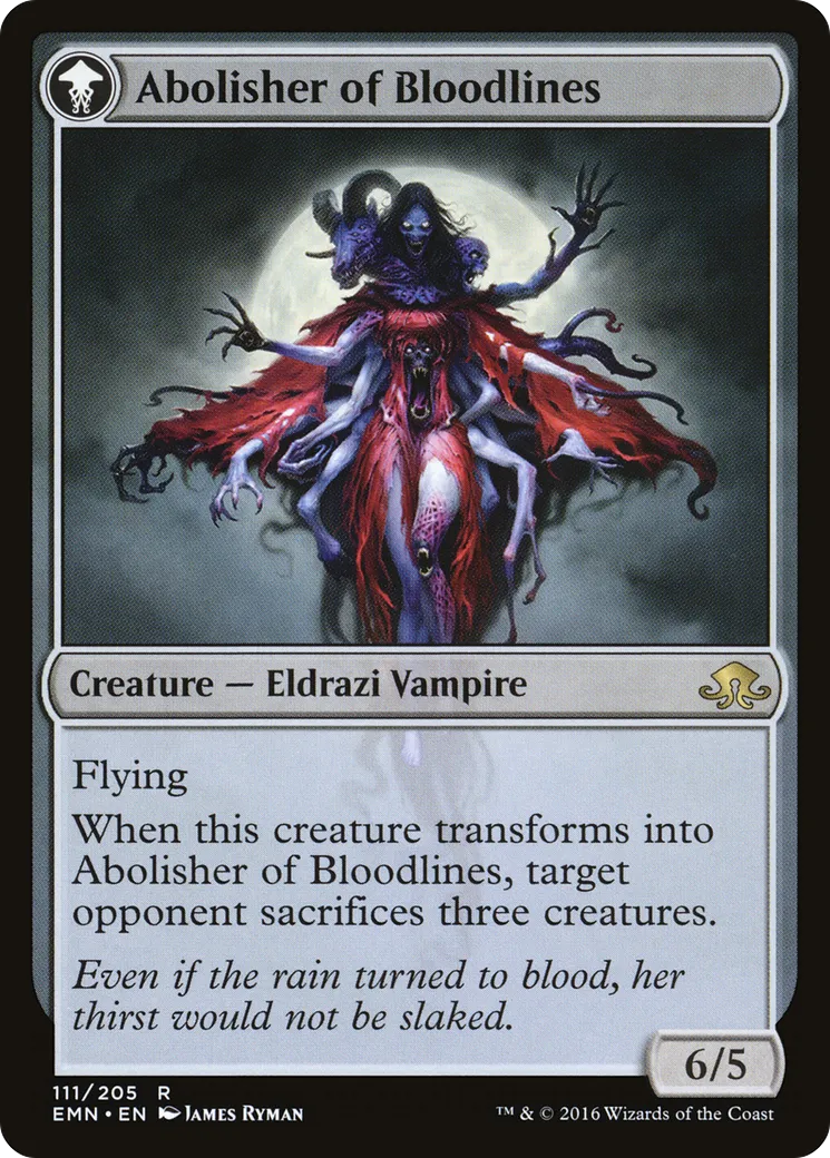 Voldaren Pariah // Abolisher of Bloodlines back