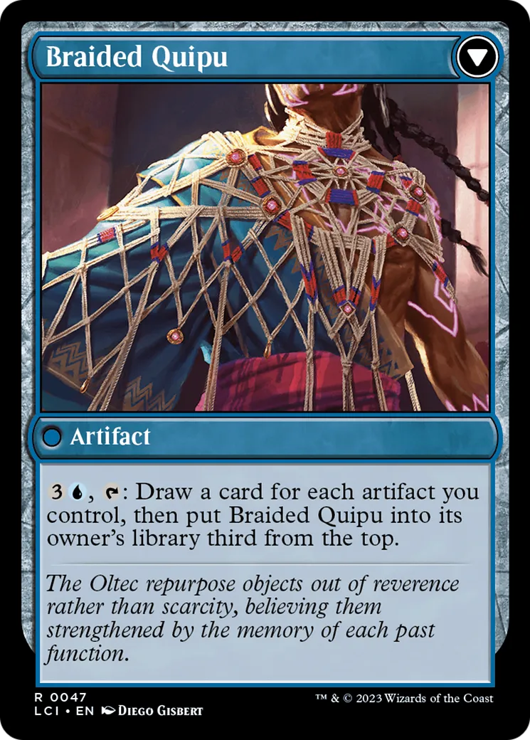 Braided Net // Braided Quipu back