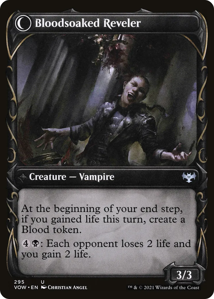Restless Bloodseeker // Bloodsoaked Reveler back
