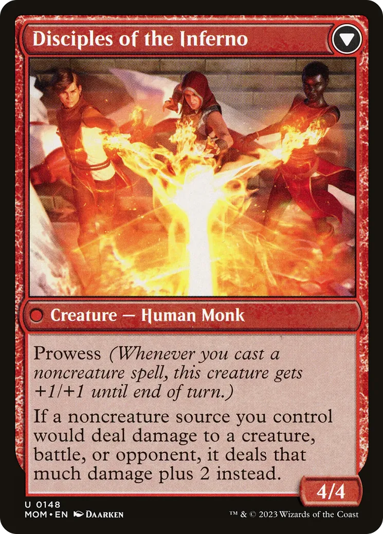 Invasion of Regatha // Disciples of the Inferno back