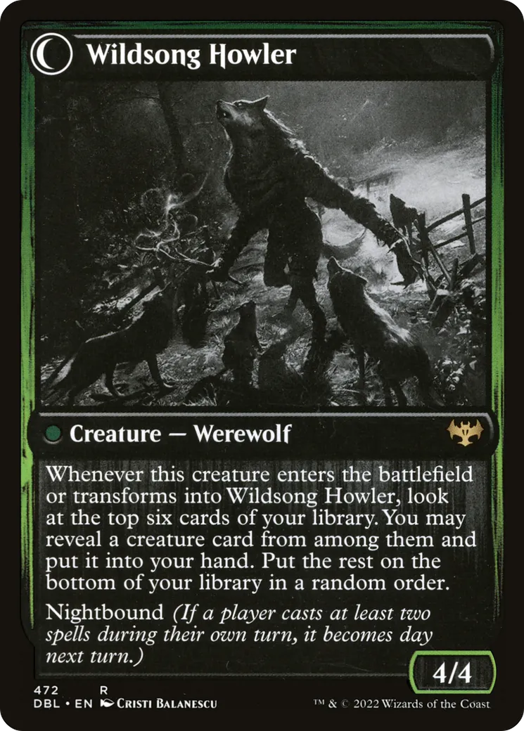 Howlpack Piper // Wildsong Howler back