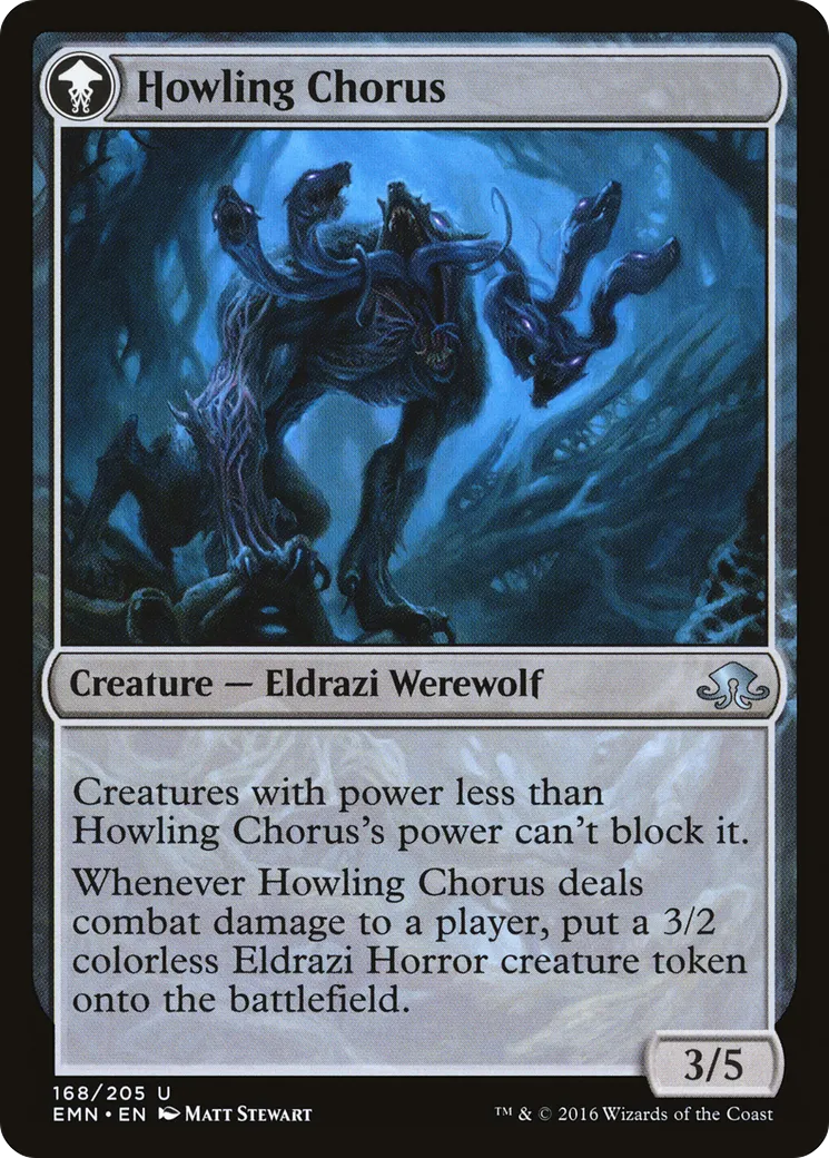 Shrill Howler // Howling Chorus back