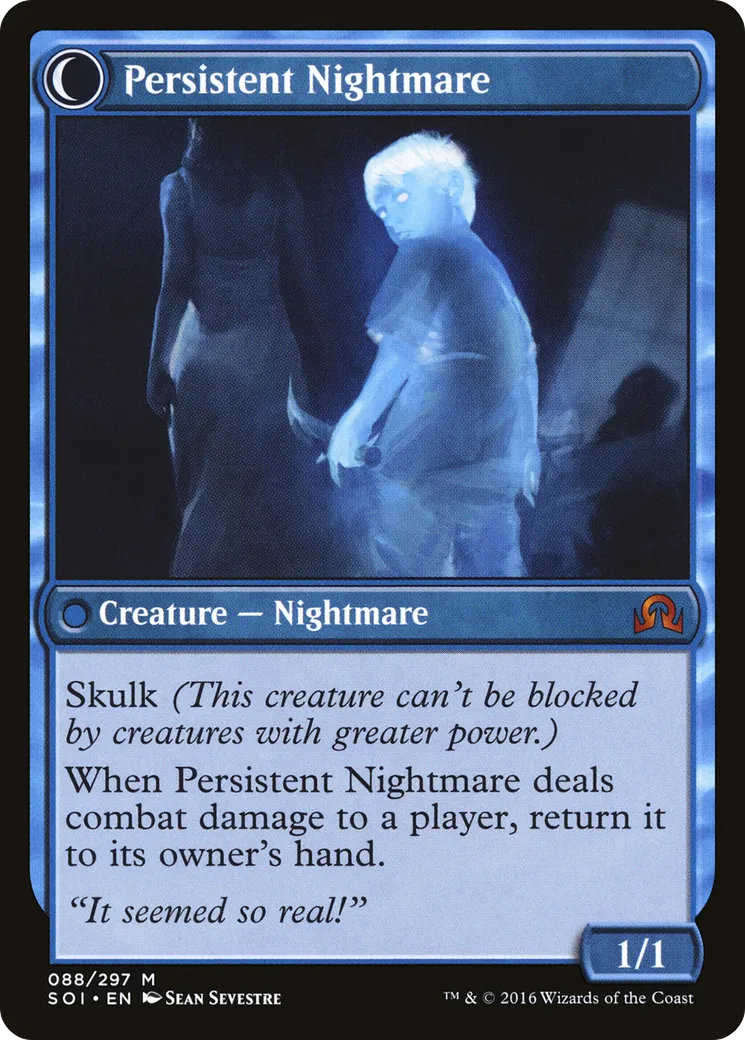 Startled Awake // Persistent Nightmare back