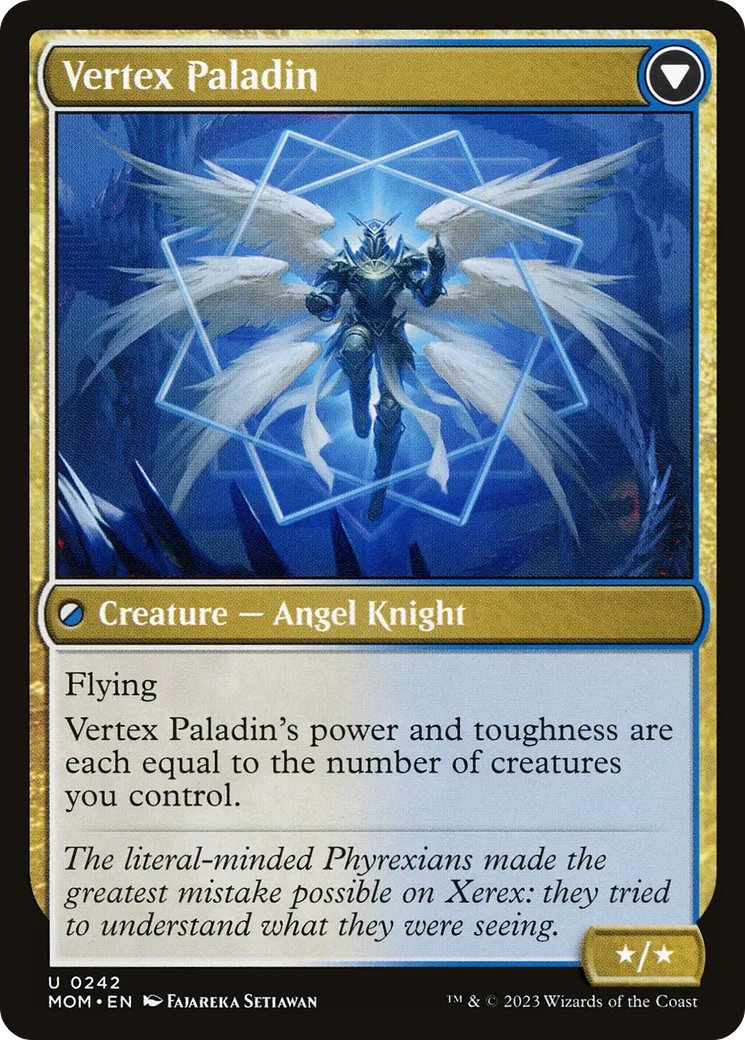 Invasion of Xerex // Vertex Paladin back