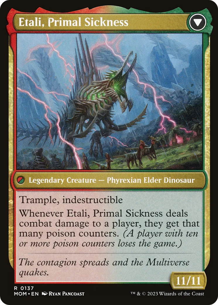 Etali, Primal Conqueror // Etali, Primal Sickness back