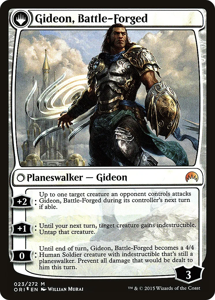 Kytheon, Hero of Akros // Gideon, Battle-Forged back