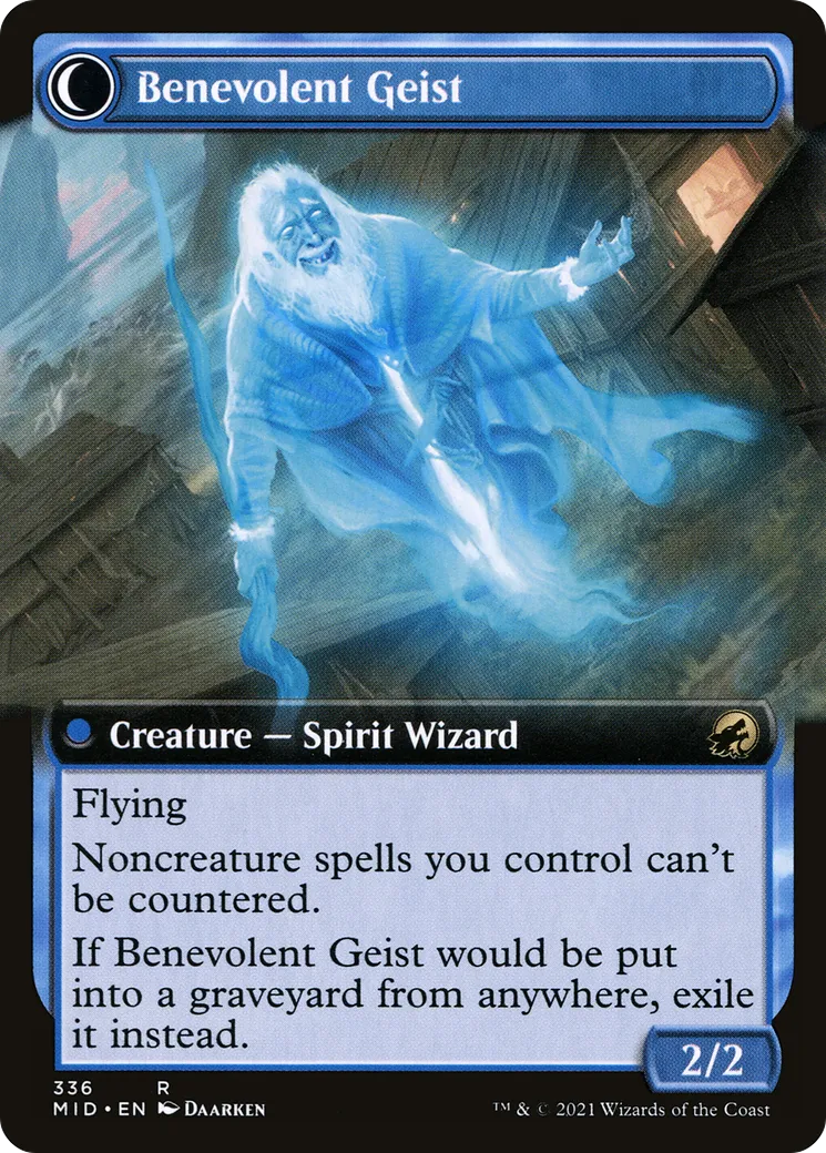 Malevolent Hermit // Benevolent Geist back