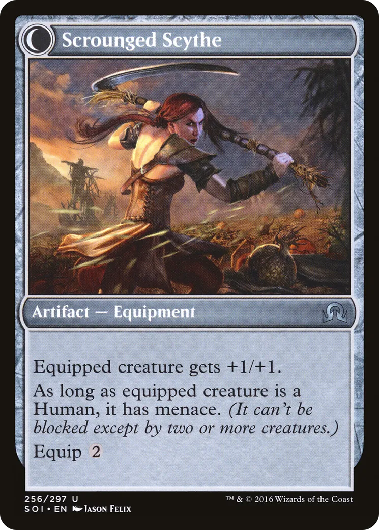 Harvest Hand // Scrounged Scythe back