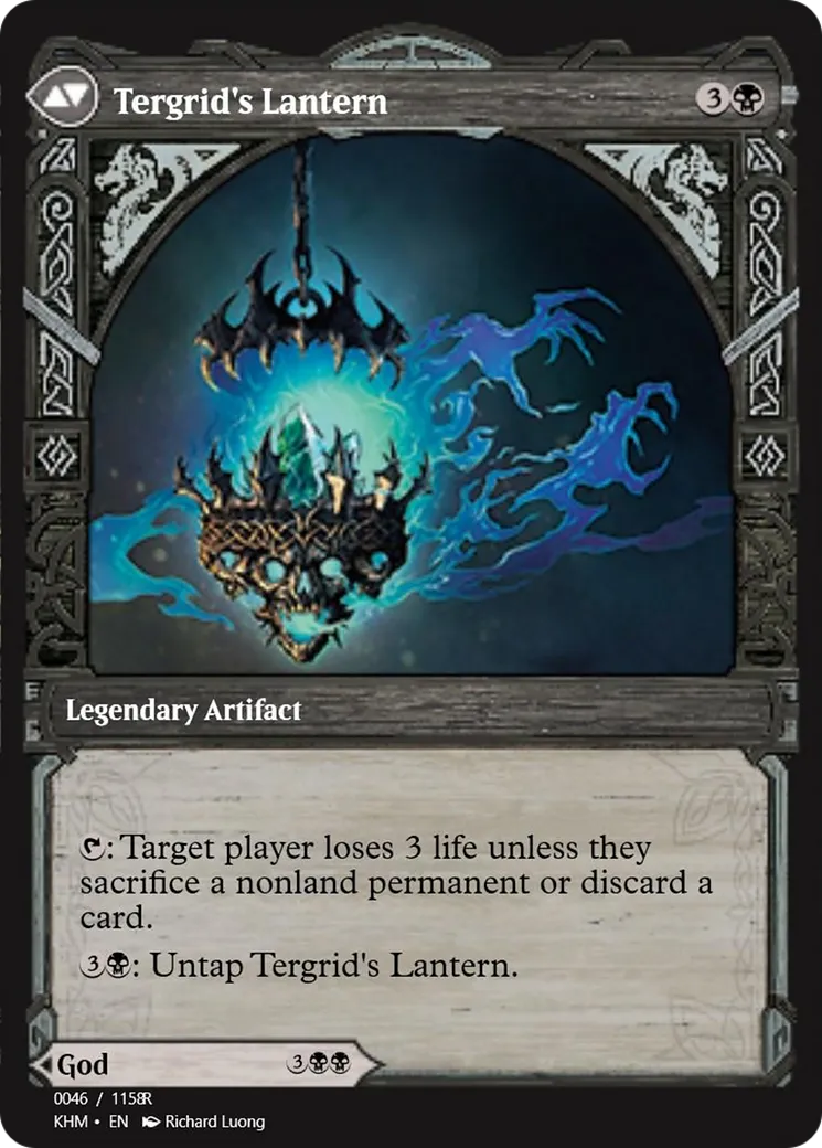 Tergrid, God of Fright // Tergrid's Lantern back