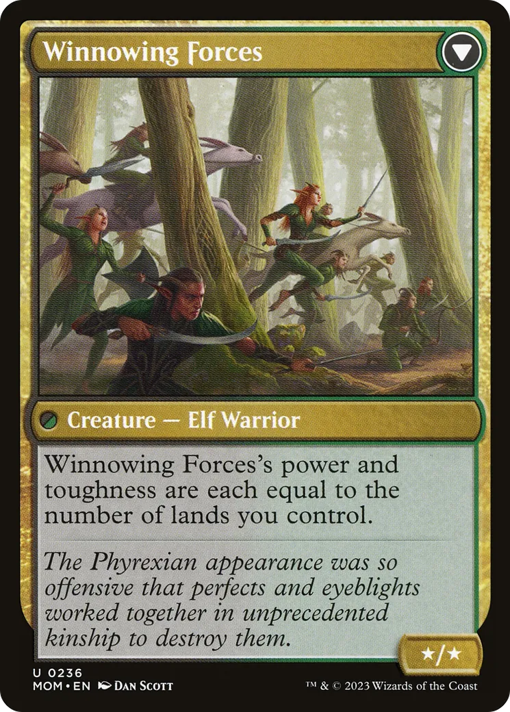Invasion of Lorwyn // Winnowing Forces back