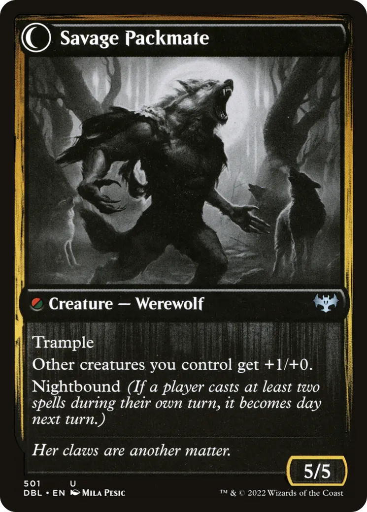 Child of the Pack // Savage Packmate back