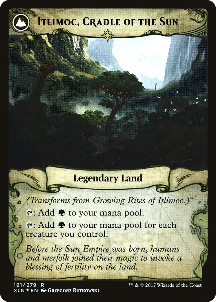 Growing Rites of Itlimoc // Itlimoc, Cradle of the Sun back