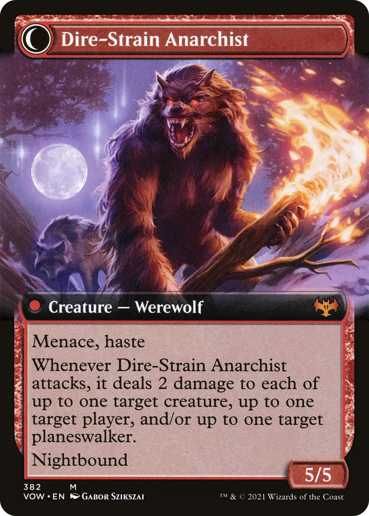 Volatile Arsonist // Dire-Strain Anarchist back