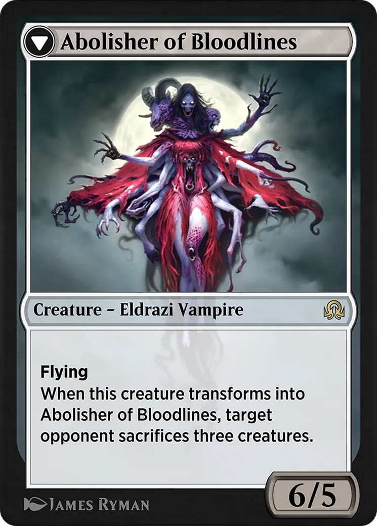 Voldaren Pariah // Abolisher of Bloodlines back