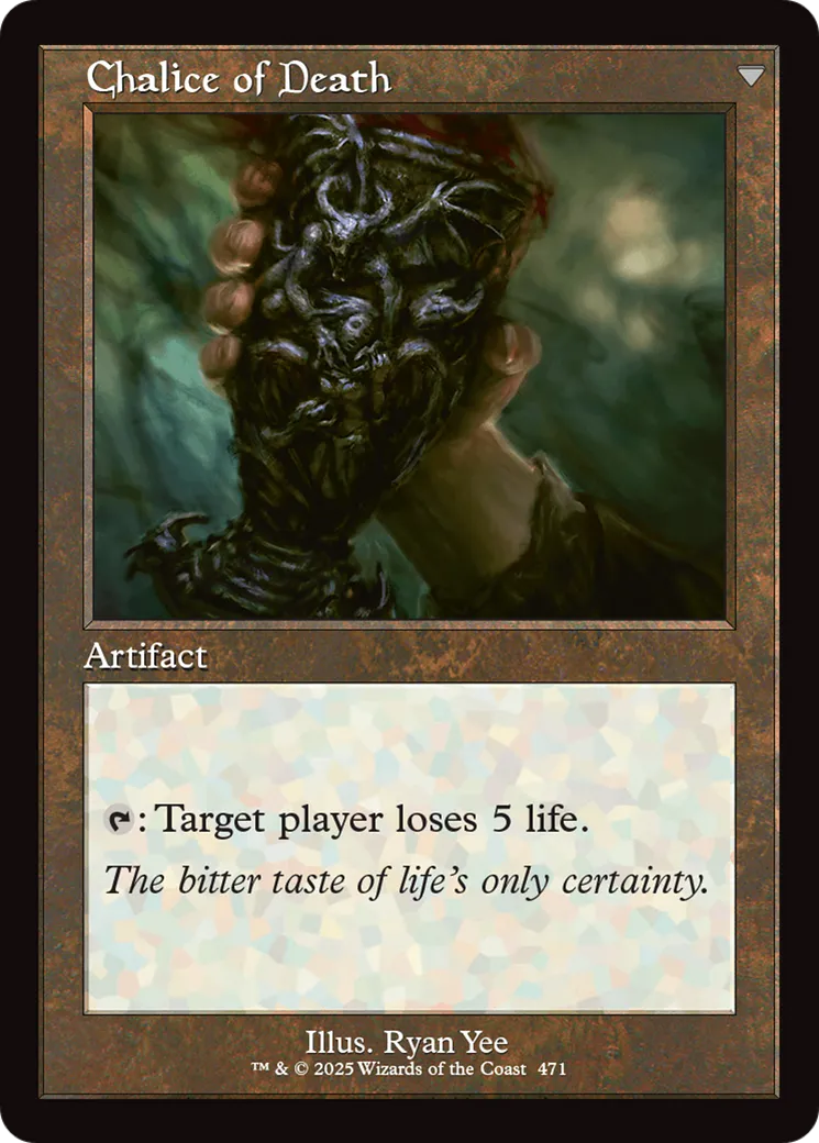 Chalice of Life // Chalice of Death back