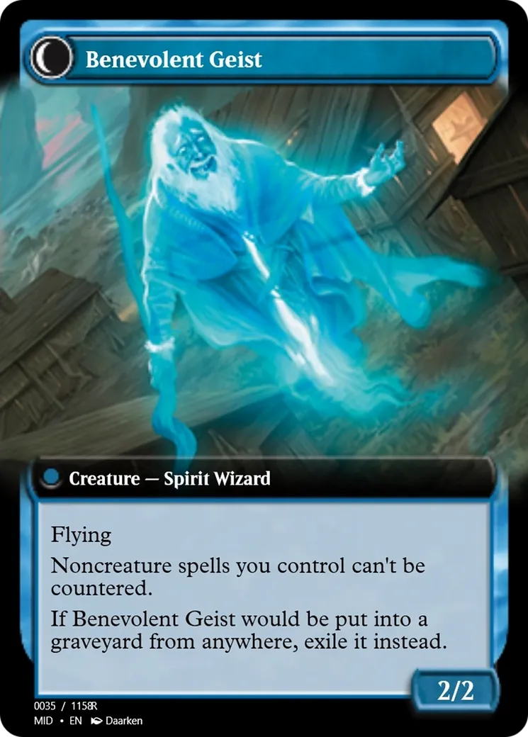 Malevolent Hermit // Benevolent Geist back
