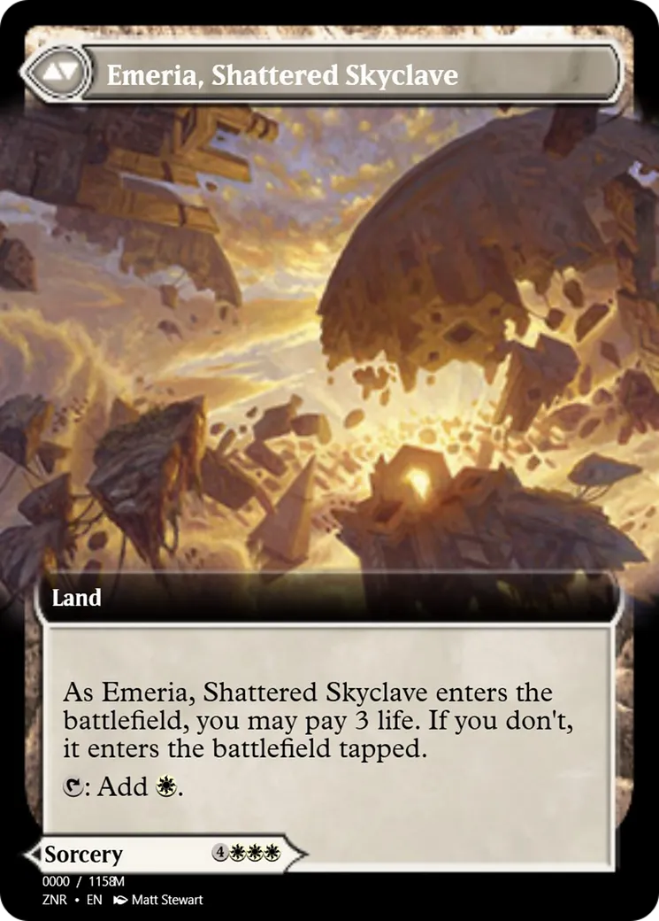Emeria's Call // Emeria, Shattered Skyclave back