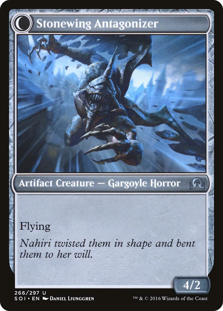 Thraben Gargoyle // Stonewing Antagonizer back