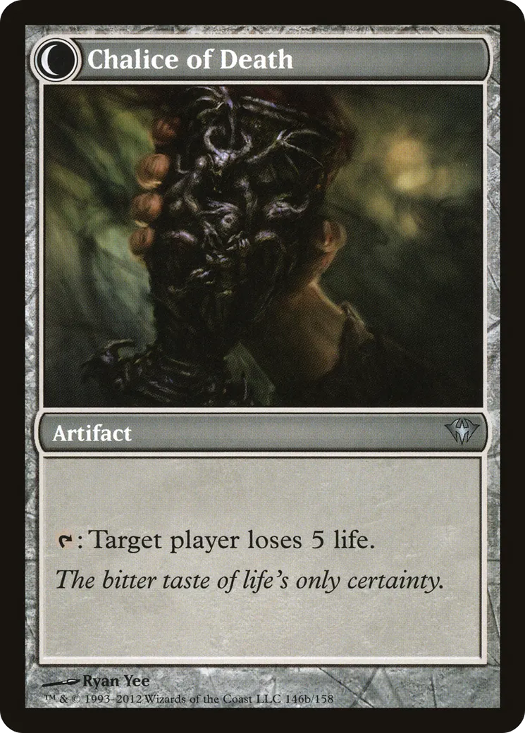 Chalice of Life // Chalice of Death back