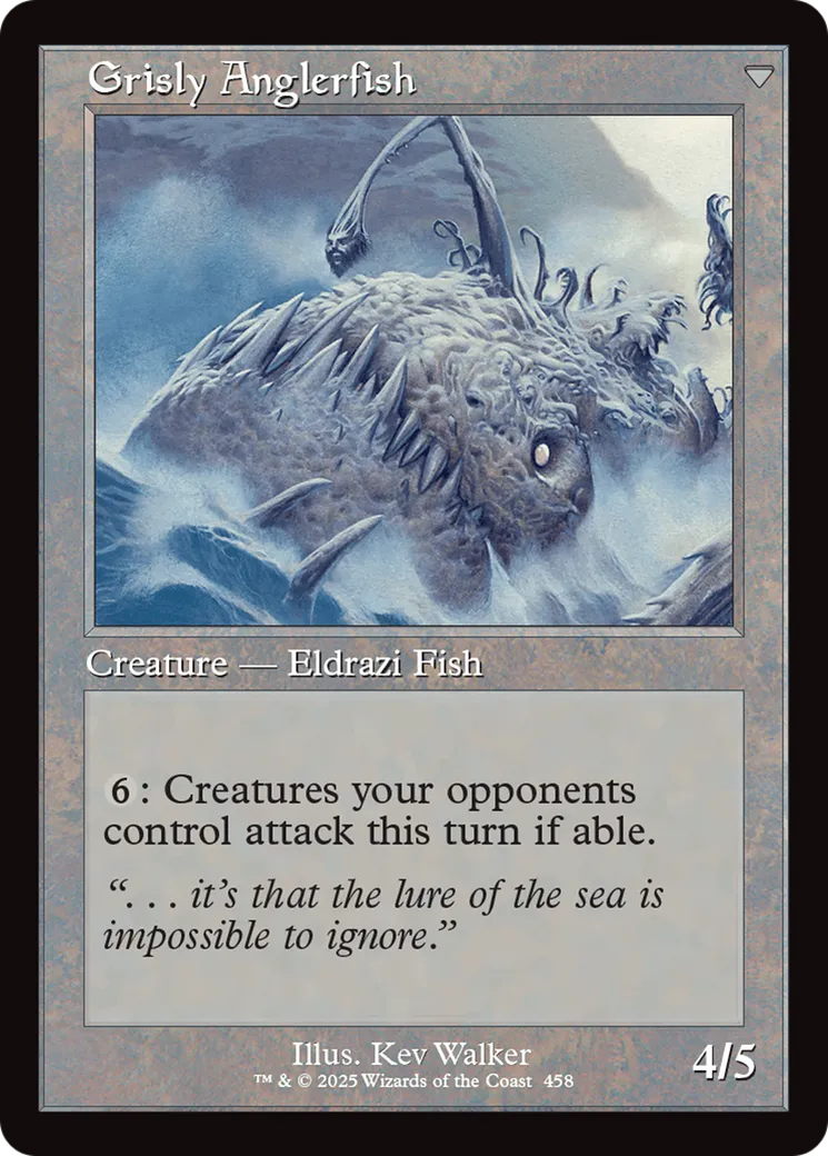 Grizzled Angler // Grisly Anglerfish back