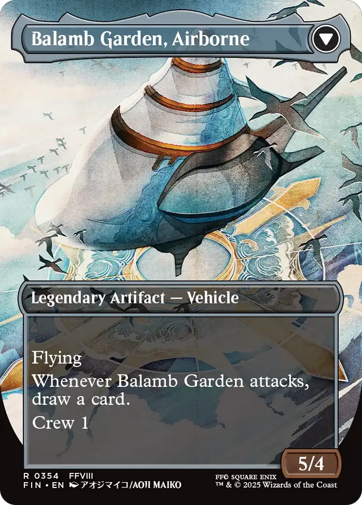 Balamb Garden, SeeD Academy // Balamb Garden, Airborne back