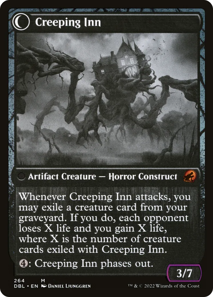 Hostile Hostel // Creeping Inn back