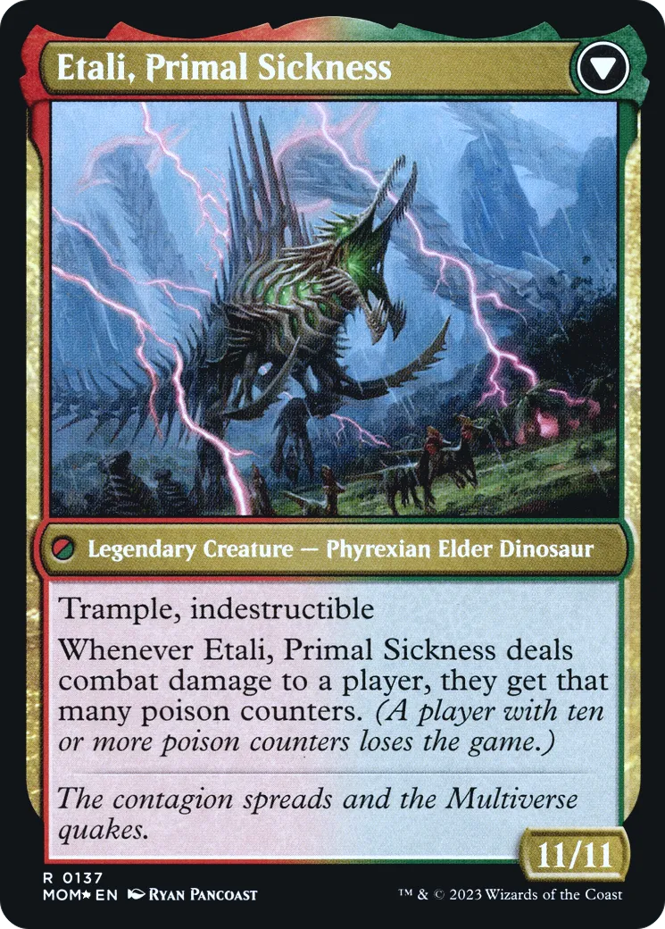 Etali, Primal Conqueror // Etali, Primal Sickness back