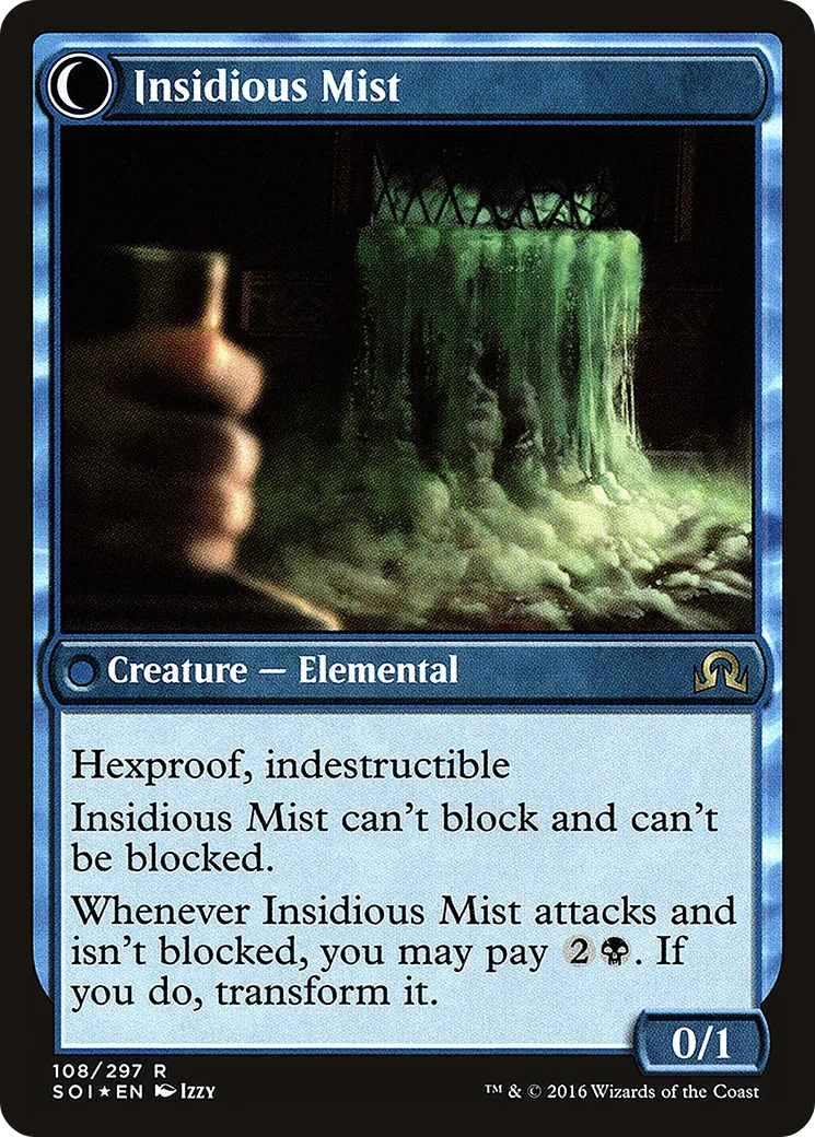 Elusive Tormentor // Insidious Mist back