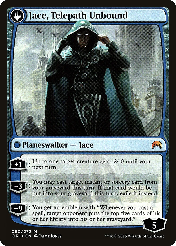 Jace, Vryn's Prodigy // Jace, Telepath Unbound back
