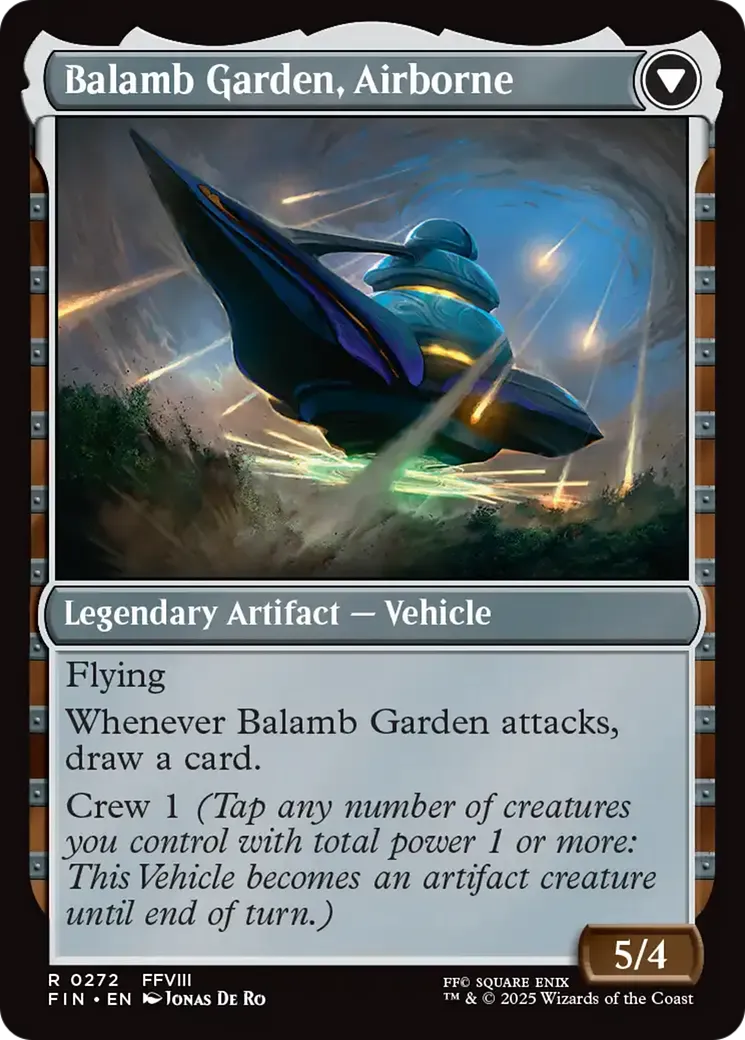 Balamb Garden, SeeD Academy // Balamb Garden, Airborne back