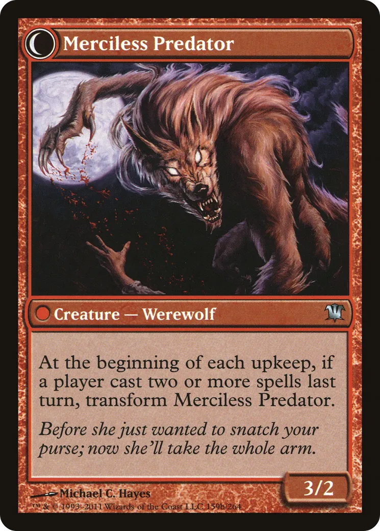 Reckless Waif // Merciless Predator back