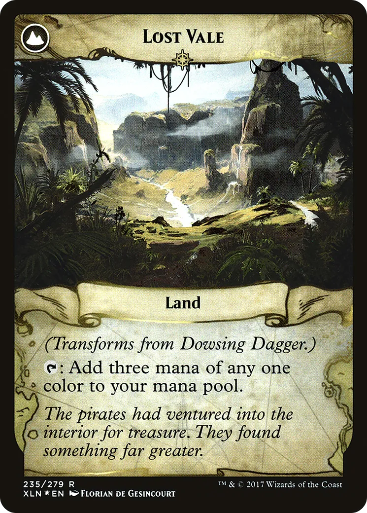 Dowsing Dagger // Lost Vale back