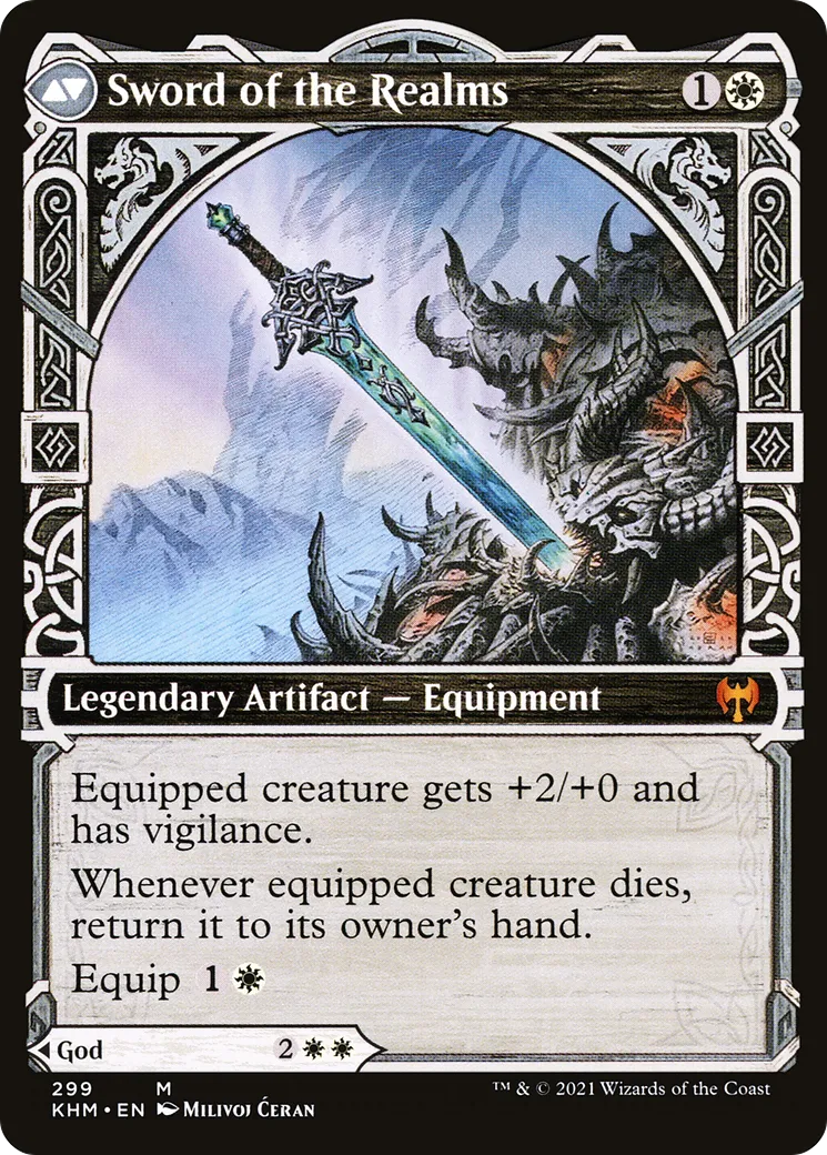 Halvar, God of Battle // Sword of the Realms back