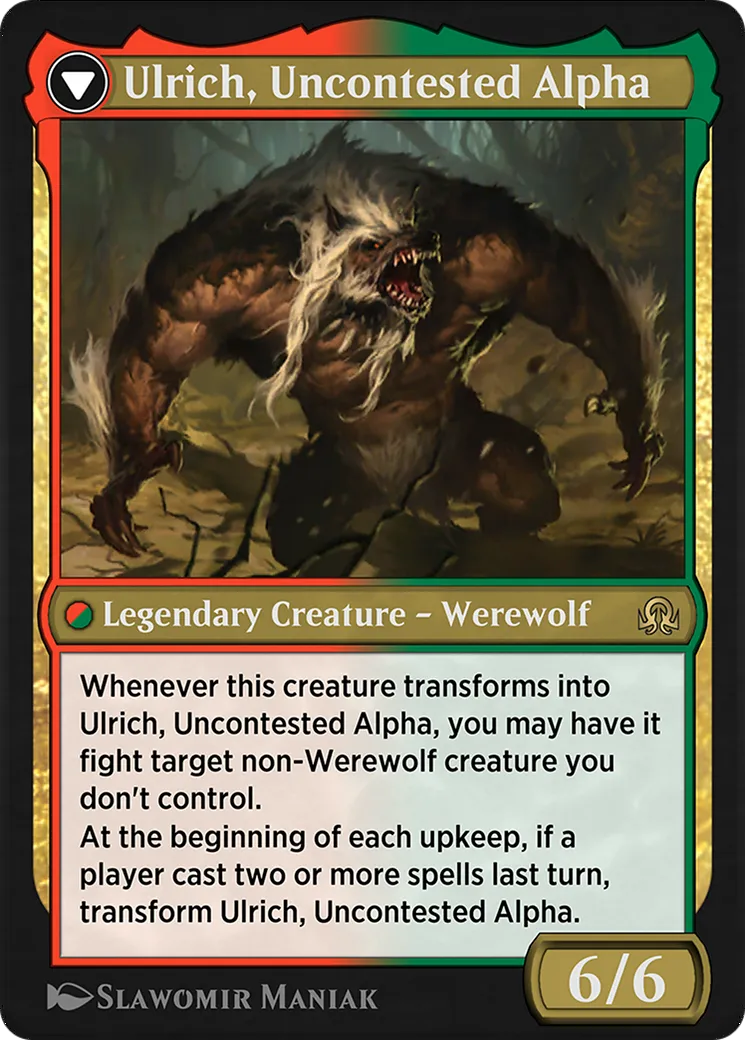 Ulrich of the Krallenhorde // Ulrich, Uncontested Alpha back