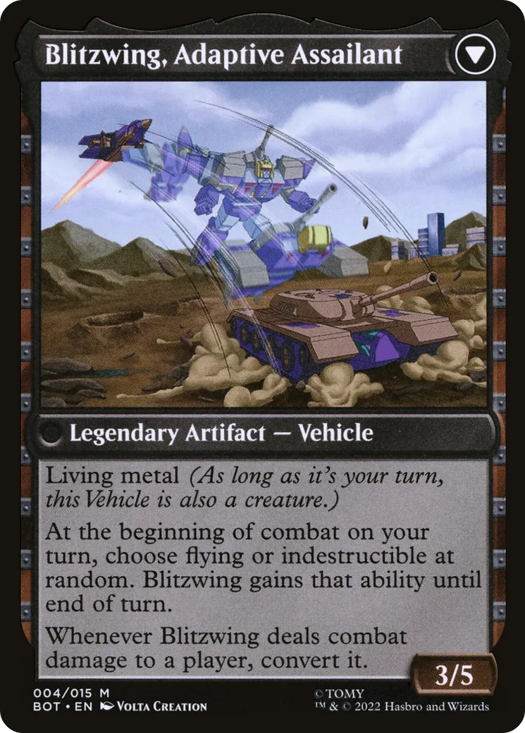 Blitzwing, Cruel Tormentor // Blitzwing, Adaptive Assailant back