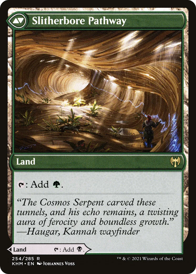 Darkbore Pathway // Slitherbore Pathway back