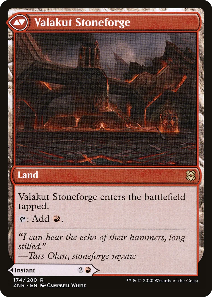 Valakut Awakening // Valakut Stoneforge back