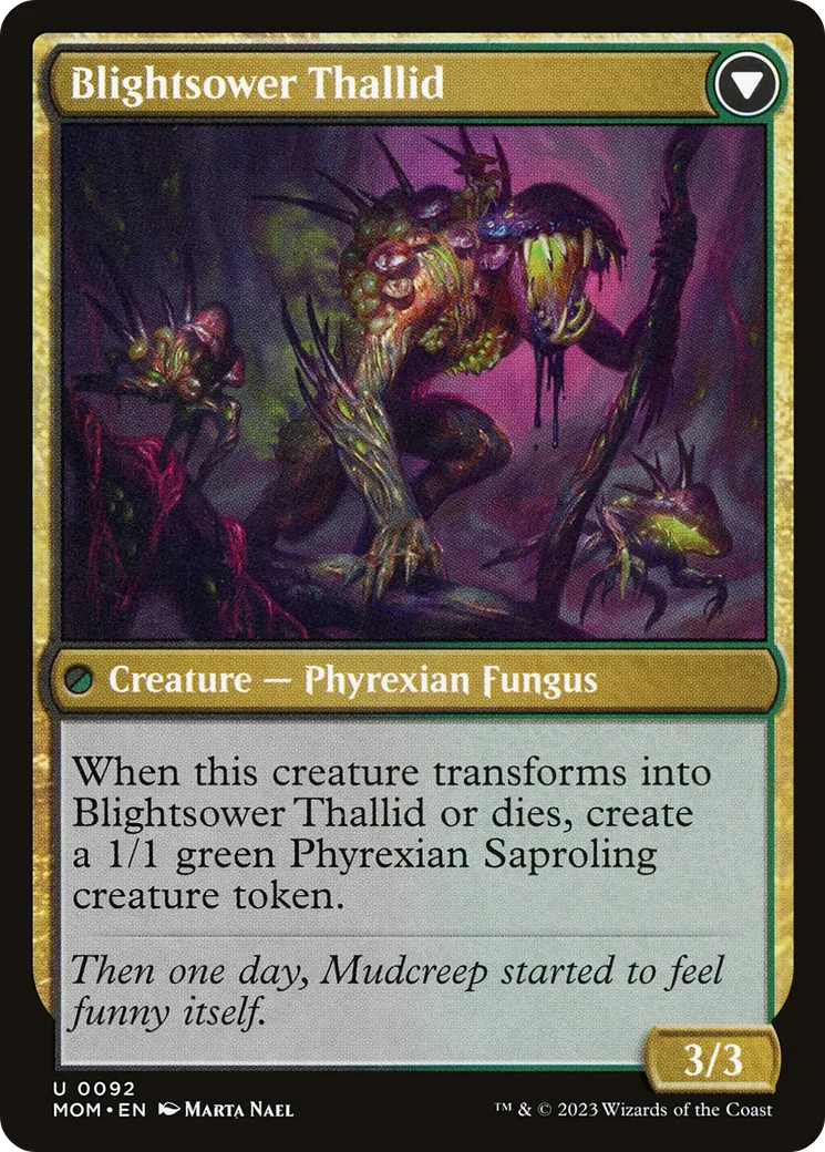 Blightreaper Thallid // Blightsower Thallid back