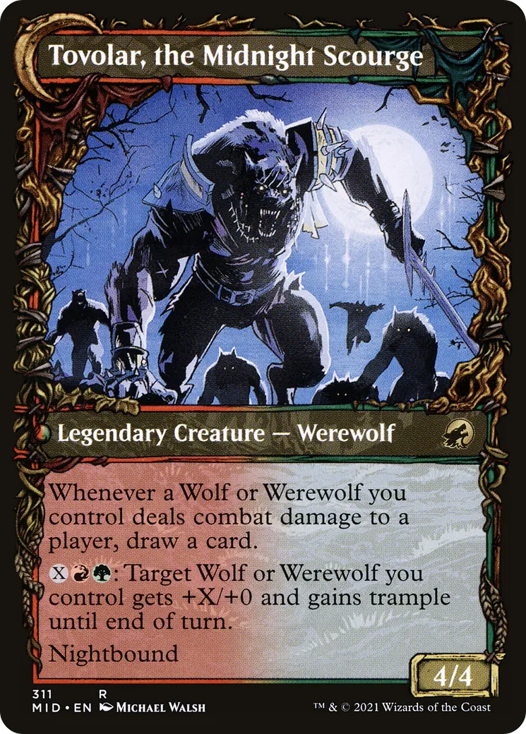 Tovolar, Dire Overlord // Tovolar, the Midnight Scourge back