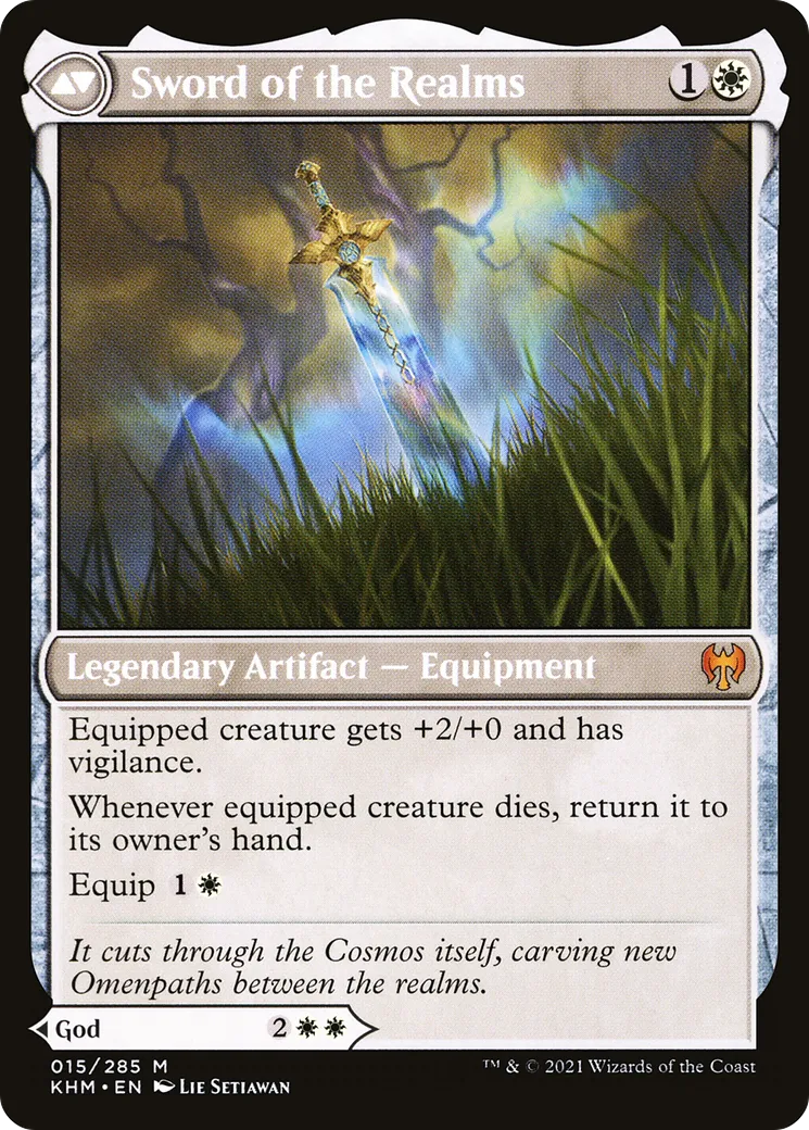 Halvar, God of Battle // Sword of the Realms back