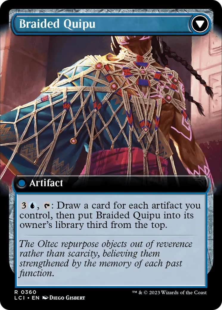 Braided Net // Braided Quipu back